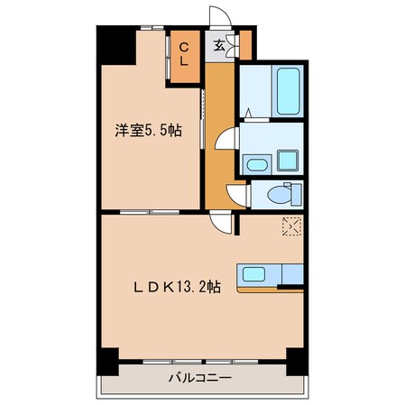 浜松駅 徒歩20分 2階の物件間取画像